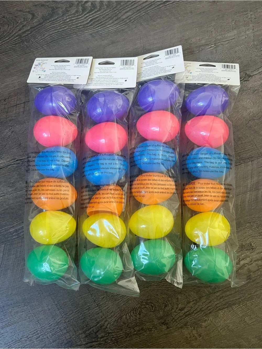 Pearlescent Color Jumbo Easter Eggs (4 packs)